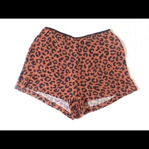 Cheetah Print Shorts